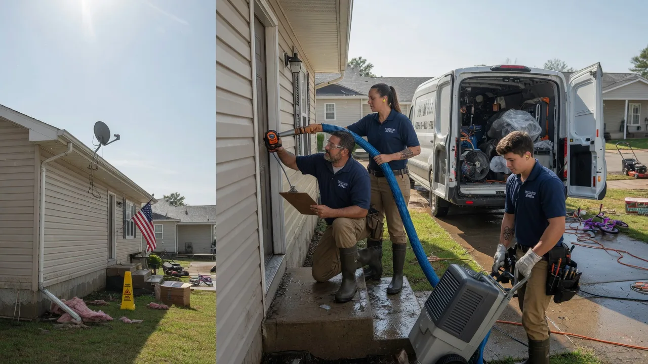 Ceiling Water Damage Restoration in Franklin, WV near me